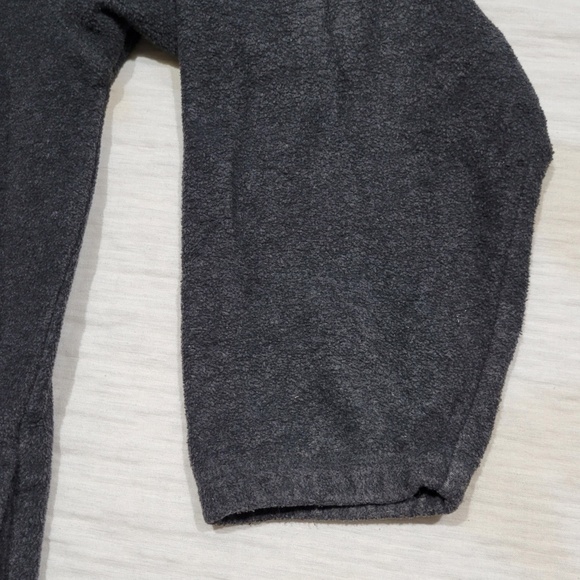 Vintage Nautica Jeans Fleece Half Zip Gray Sweatshirt Sweater Men Large - Picture 3 of 10